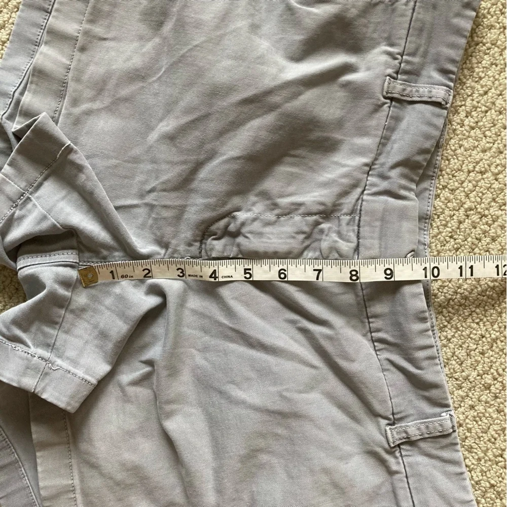 J. Crew Women’s Chino Shorts Stone Grey Bottoms Size 10 Preppy EUC
